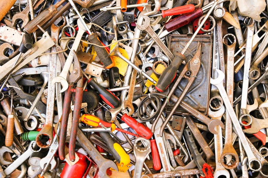 Farklı biçimlerde karışık metal birikimi